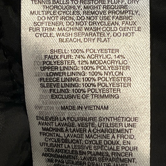 Womens XL Columbia Suttle Mountain Long Insulated Jacket Black Hood Waterproof - Picture 16 of 16